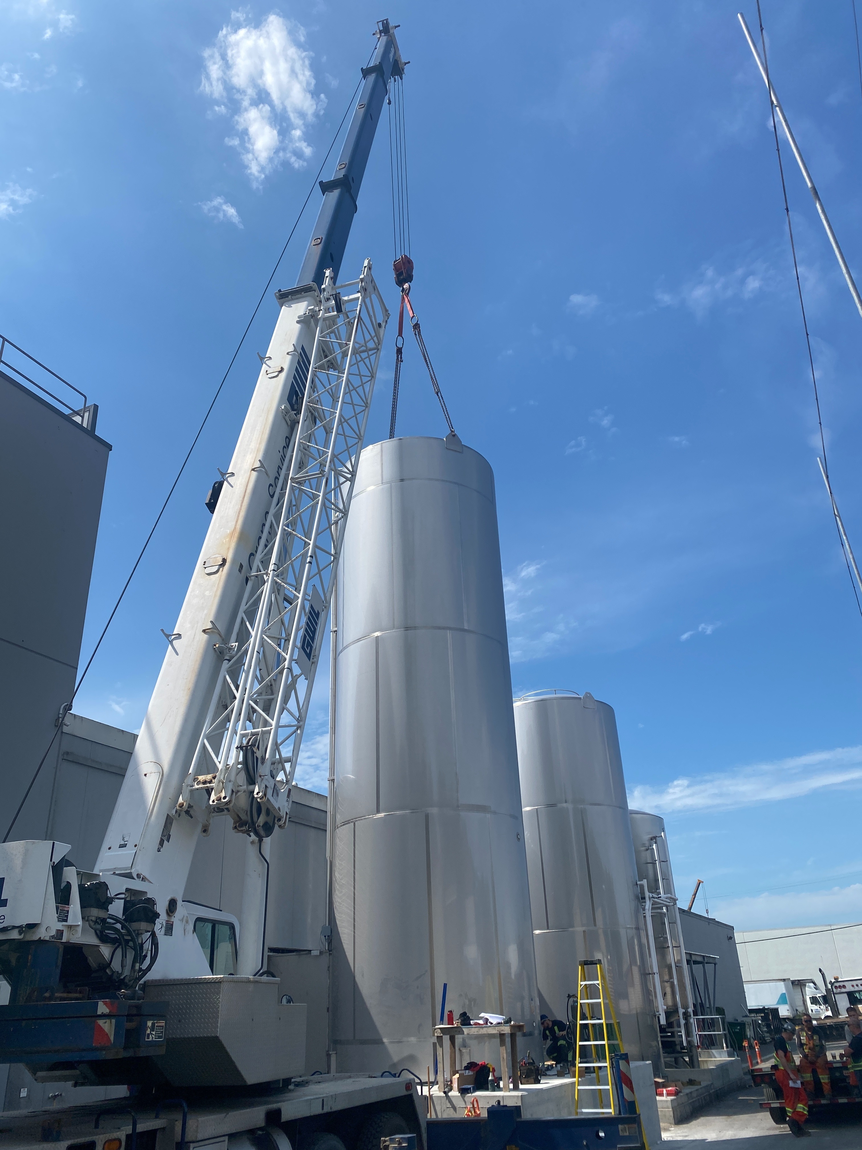 New SS Tank Install